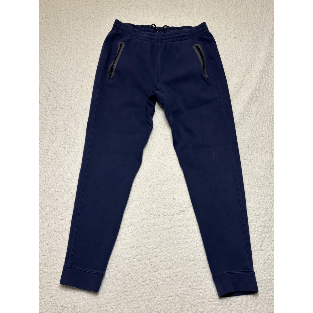 Old Navy Active Mens Dynamic Fleece Sweatpants Navy Blue Joggers Size M